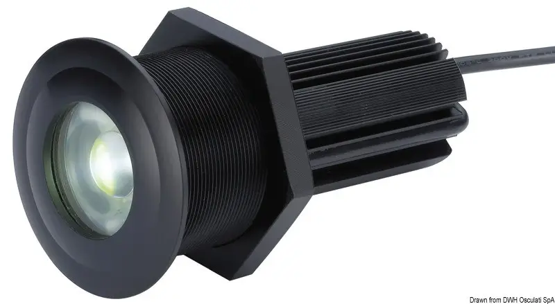 Faro subacqueo a LED bianco 10W Professionale