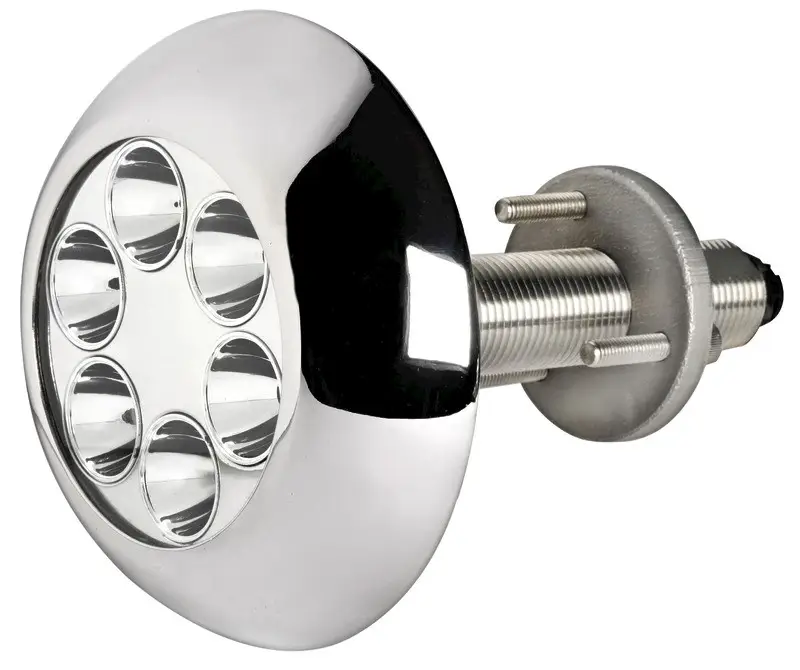 Compra Online Faro subacqueo 6 LED bianchi con prigioniero