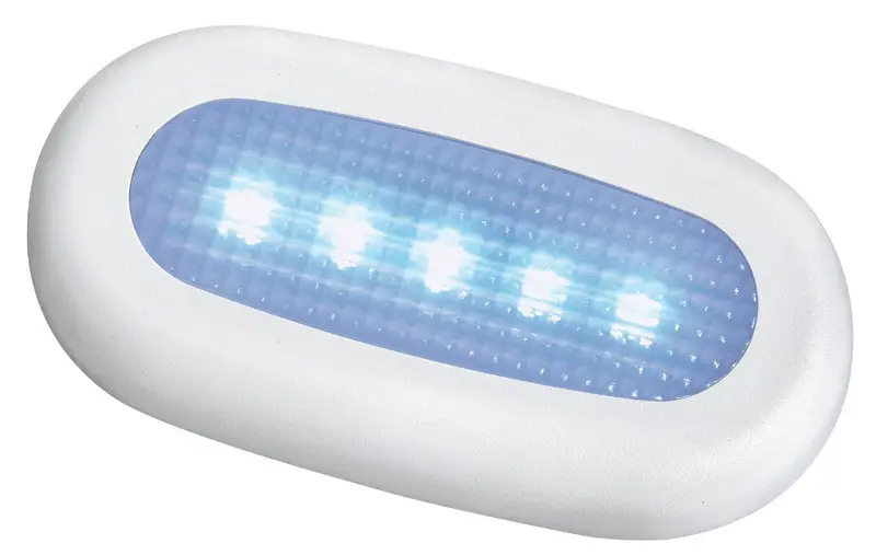 Acquista Ora Luce di cortesia stagna 5 LED bianca