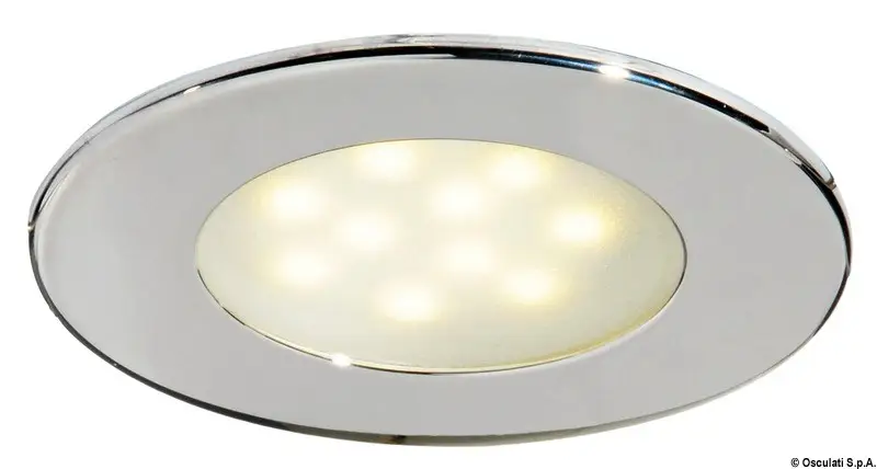 Faretto Atria inox dorato Pagamento Sicuro