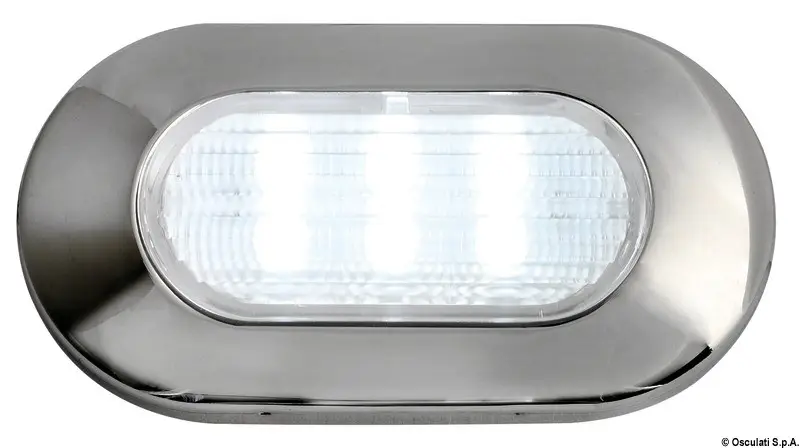 Novità Luce di cortesia ovale 6 LED blu