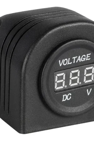 Voltmetro digitale 8/32 V su piano Consegna Rapida