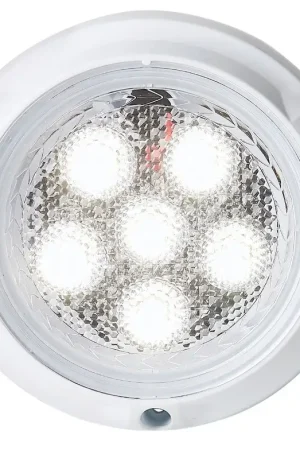 Luce subacquea tonda 134 mm bianca Ultime Pezzi