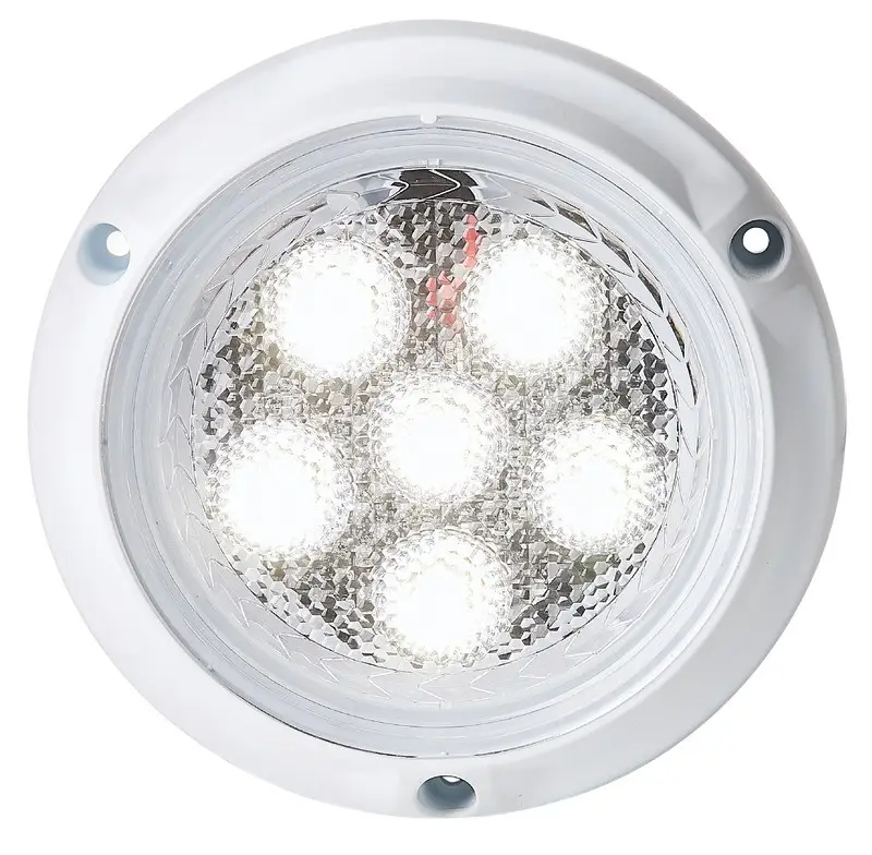 Luce subacquea tonda 134 mm bianca Ultime Pezzi