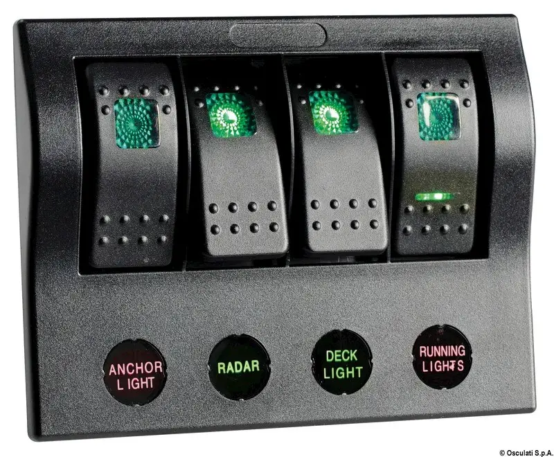 Prezzo Basso Pannello elettrico PCP Compact 4 interruttori