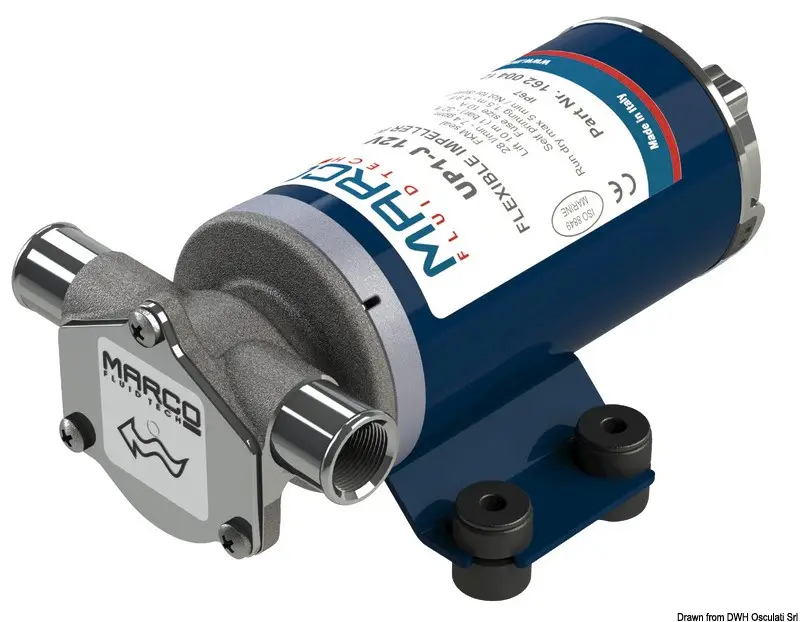 Pompa di sentina autoaspirante Marco 12 V 28 l/m Di Tendenza