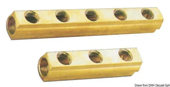 Collettore lineare 2 vie 1" 1/4 x 1/2" Prezzo Basso