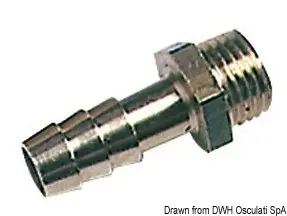 Nuova Collezione Raccordo per tubo in rame portagomma 10 mm