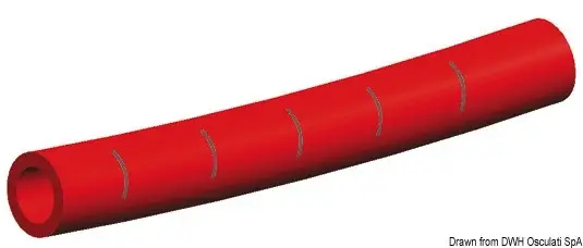 Tubo Whale 15 mm rosso (rotolo 50 m) Non Perdere