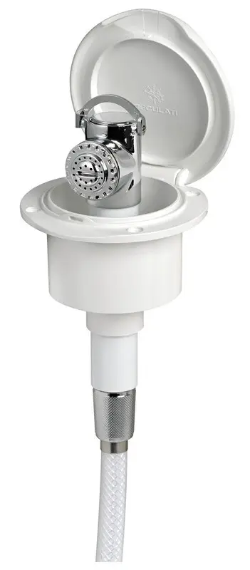 Offerta Speciale Doccia Classic Evo bianca tubo PVC 2,5 min piano (Bulk 10 pz)