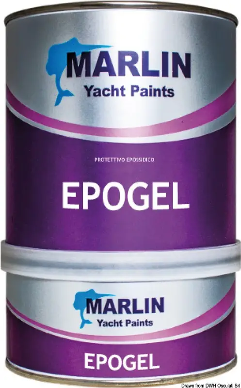 Quantità Limitata Protettivo MARLIN Epogel grigio 0,75 l