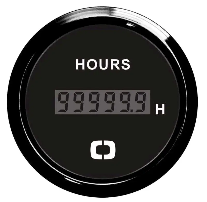 Compra Online Contaore digitale nero/lucida