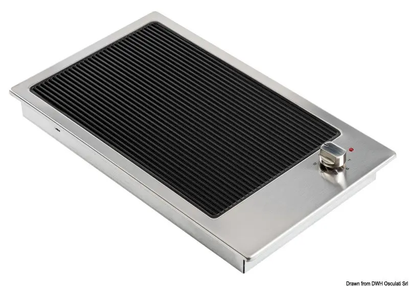 Barbecue elettrico con piano in vetroceramica Must-Have
