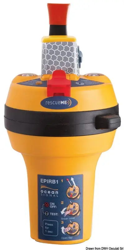 Promozione Epirb1 Ocean Signal con GPS CAT2 Manuale