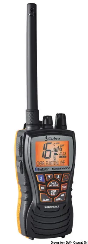 Prezzo Ridotto VHF galleggiante Cobra MR HH500 con bluetooth