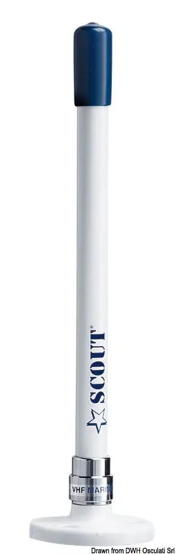 Ultime Pezzi Antenna VHF supercompatta SCOUT removibile