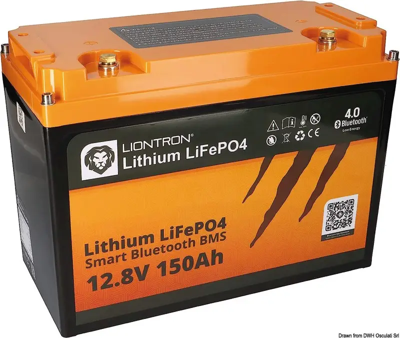 Prezzo Di Fabbrica Batteria litio 55Ah con BMS e Bluetooth