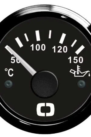 Promozione Esclusiva Indicatore temperatura olio 50/150° nero/lucida