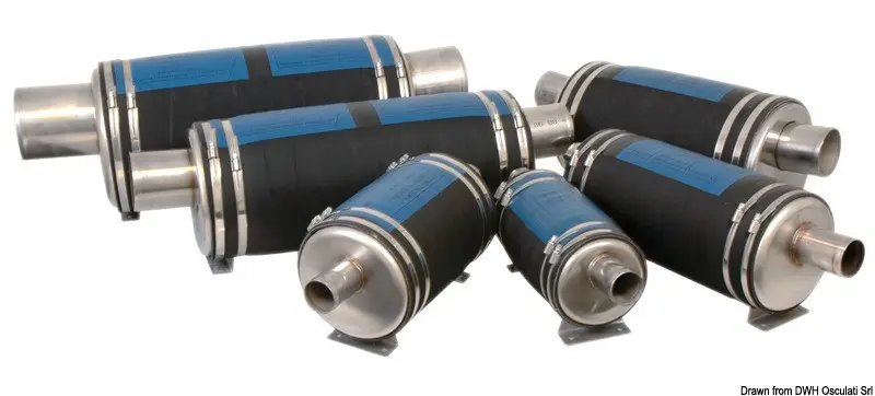 Soddisfatti O Rimborsati Silenziatore di scarico diam. 51 mm