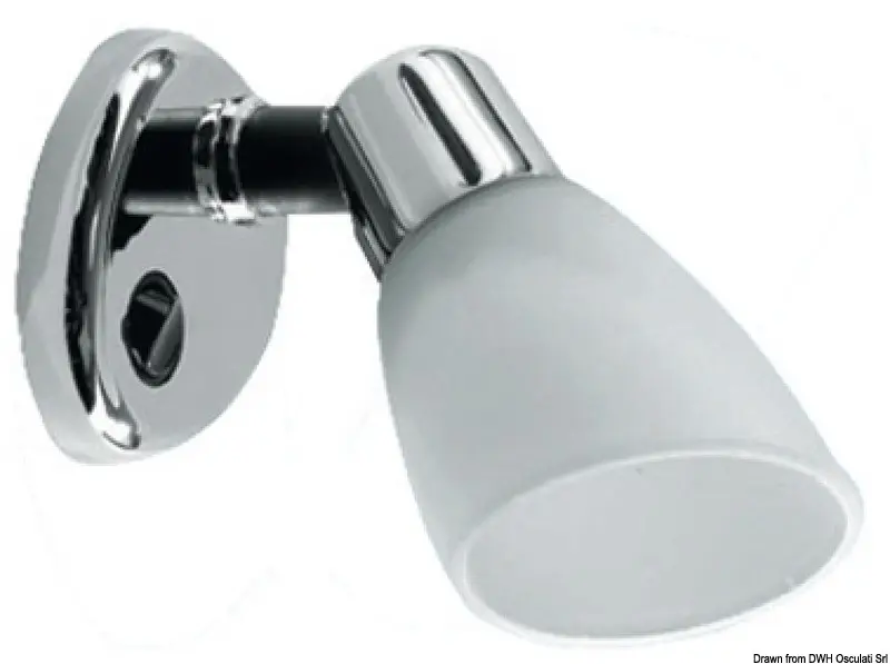 Faretto alogeno Batsystem Opal II ABS dorato Direttamente Dal Produttore