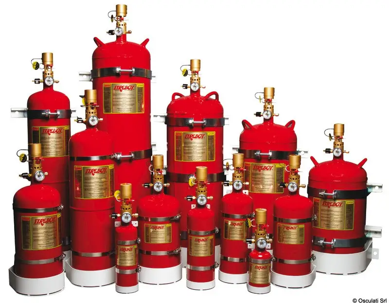 Estintore automatico/manuale gas 3 kg Novità