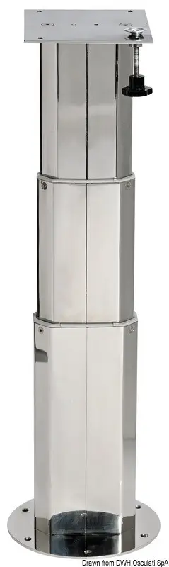 Gamba telescopica in acciaio inox per tavolo Prezzo Di Fabbrica