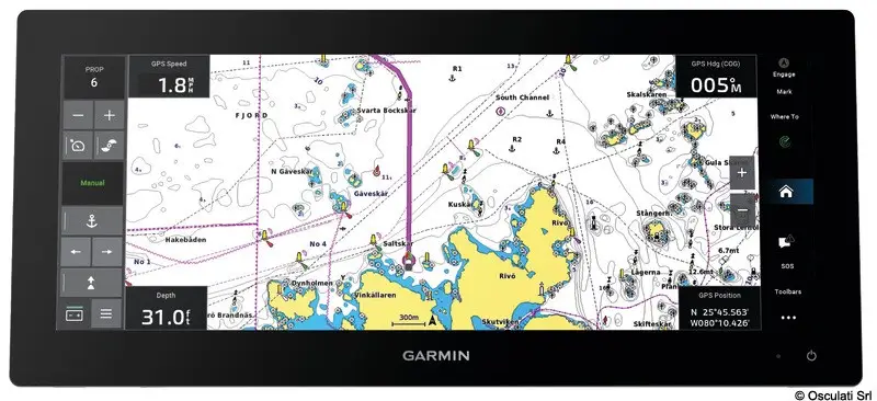 Charp. Garmin GPSMap 1523xsv ultrawide Più Venduto