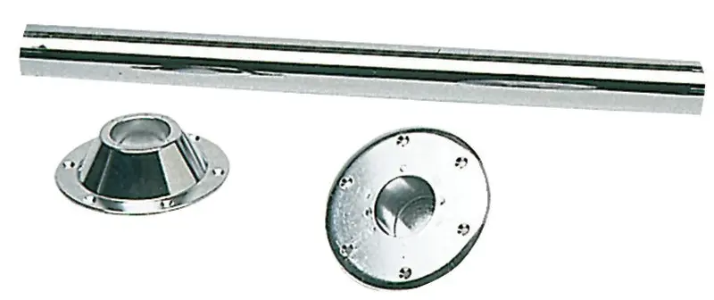 Gambo tavolo fisso 700 mm acciaio cromato Occasione Imperdibile